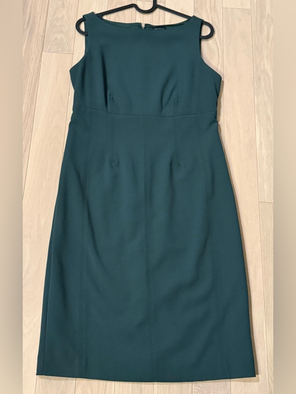 Ann Taylor Teal Midi Sheath Dress